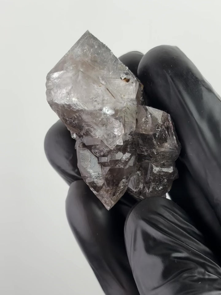 Midnight Herkimer Diamant Cluster