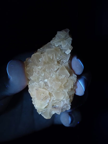 UV-Aktiver Calcit aus Mexico (+Phosphoreszenz) groß