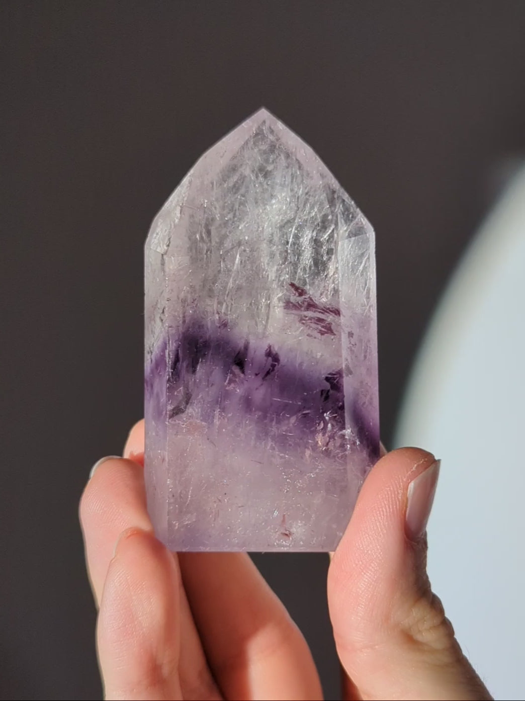 Phantom Amethyst Turm aus Brasilien