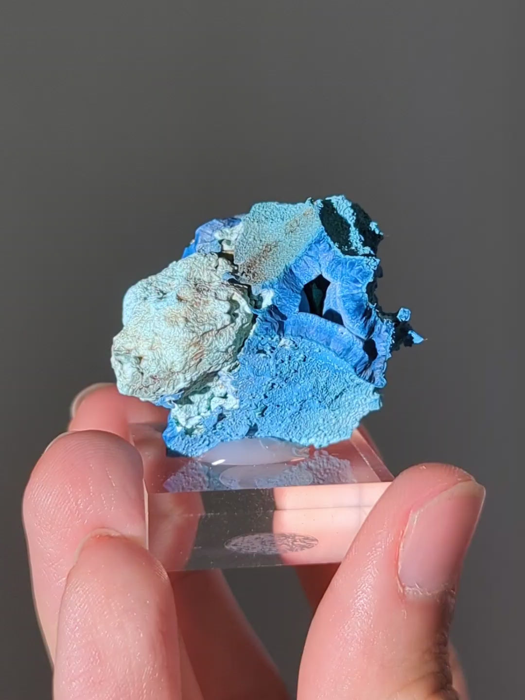 Samtige Shattuckit Höhle aus Namibia