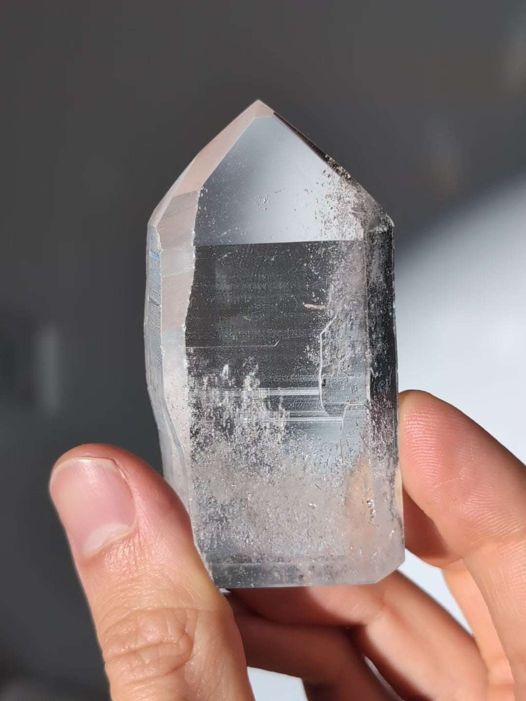 Lemurian Bergkristall aus Diamantina Brasilien 💎