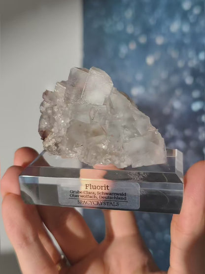 Grube Clara Fluorit mit Quarz (Schwarzwald)
