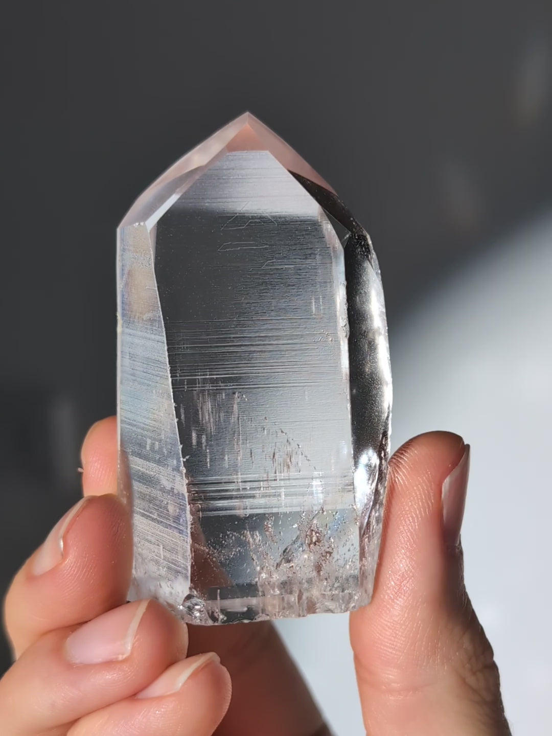 Lemurian Bergkristall aus Diamantina Brasilien 💎