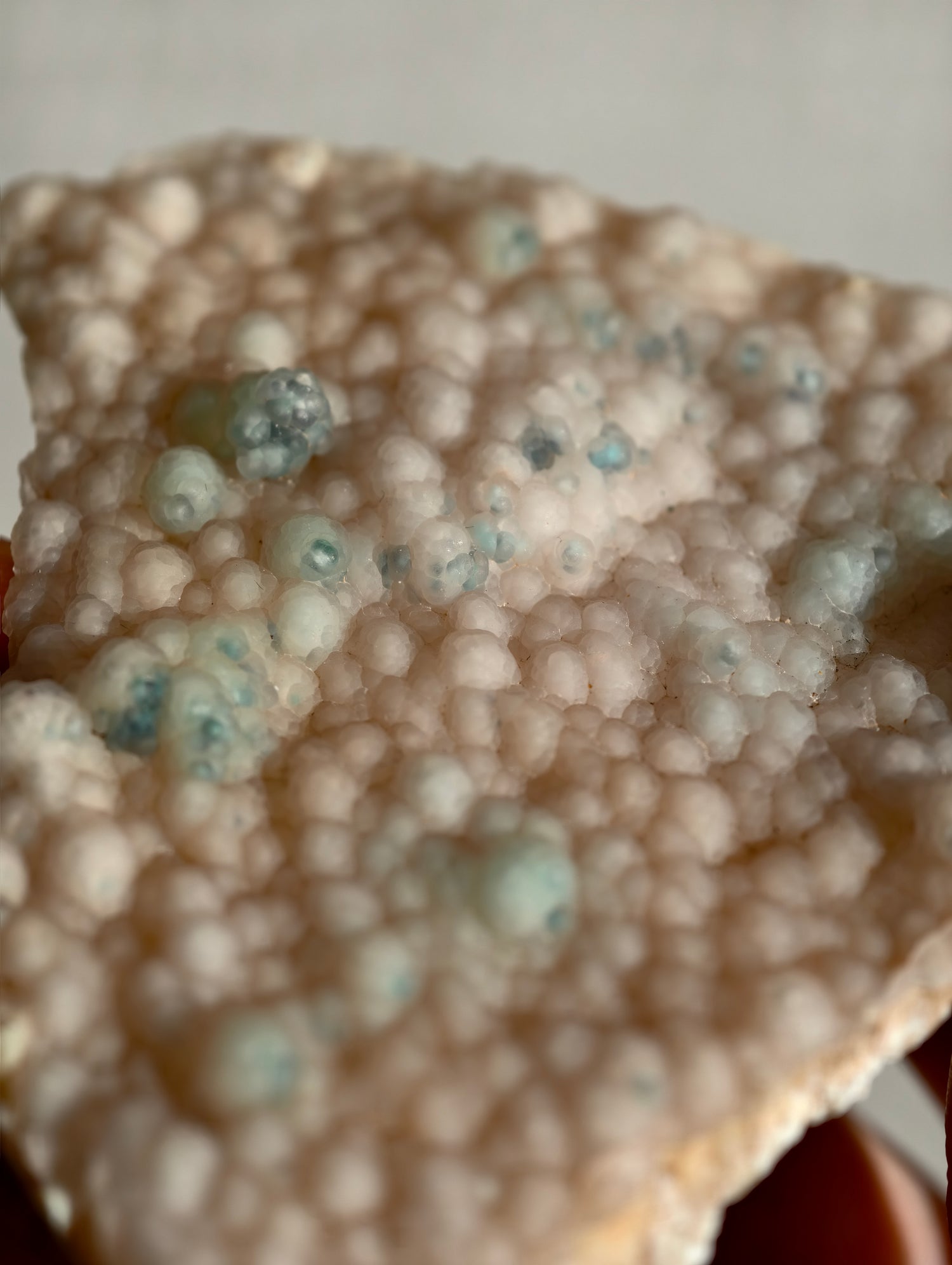 Chrysokoll in Chalcedon aus Indonesien Neu!