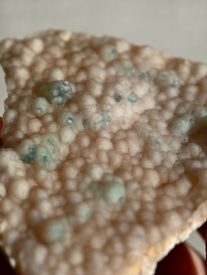 Chrysokoll in Chalcedon aus Indonesien Neu!