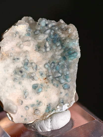 Neufund! Chrysokoll in Chalcedon aus Indonesien