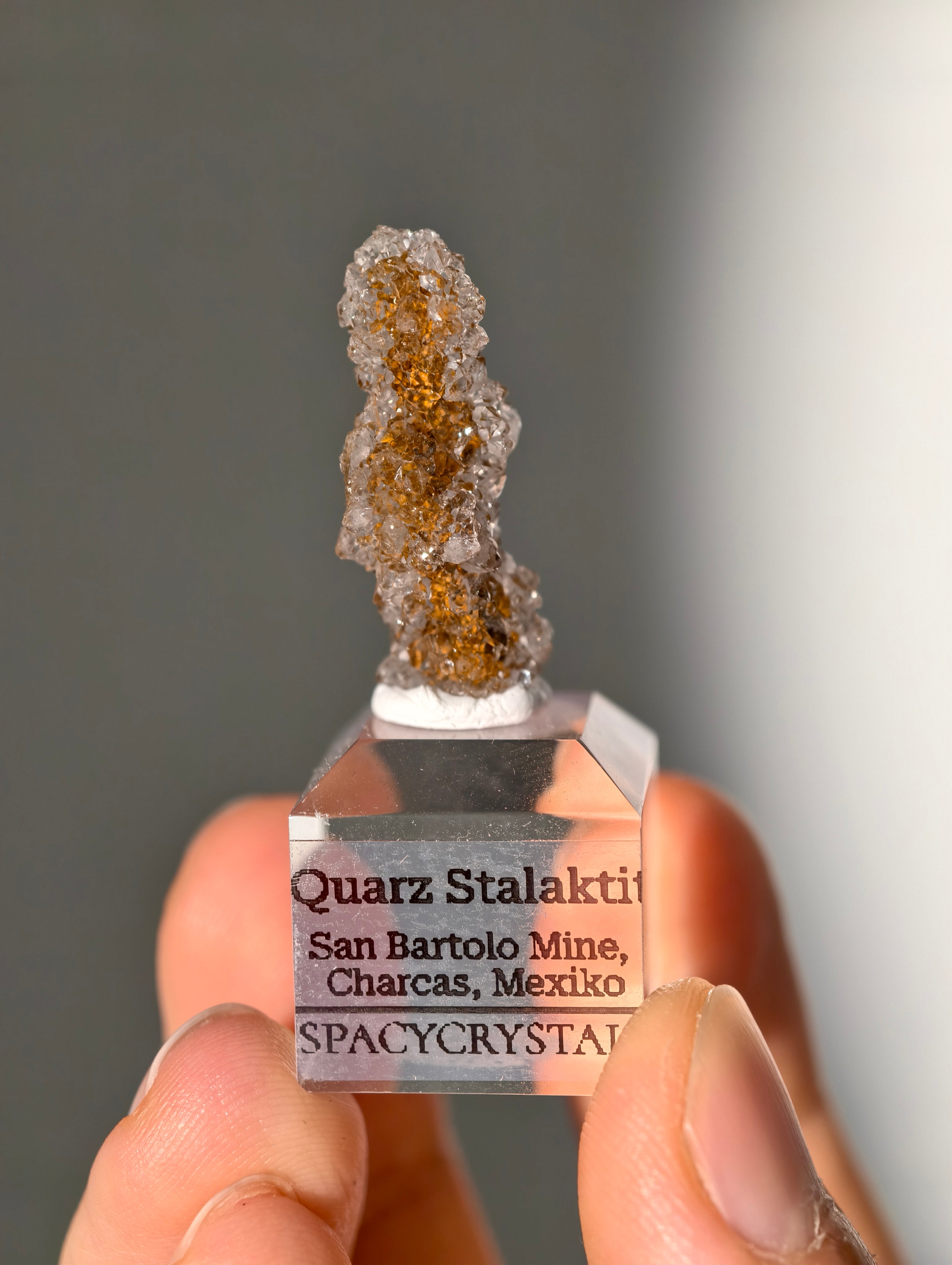 Quarz Stalaktiten aus Mexiko ✨