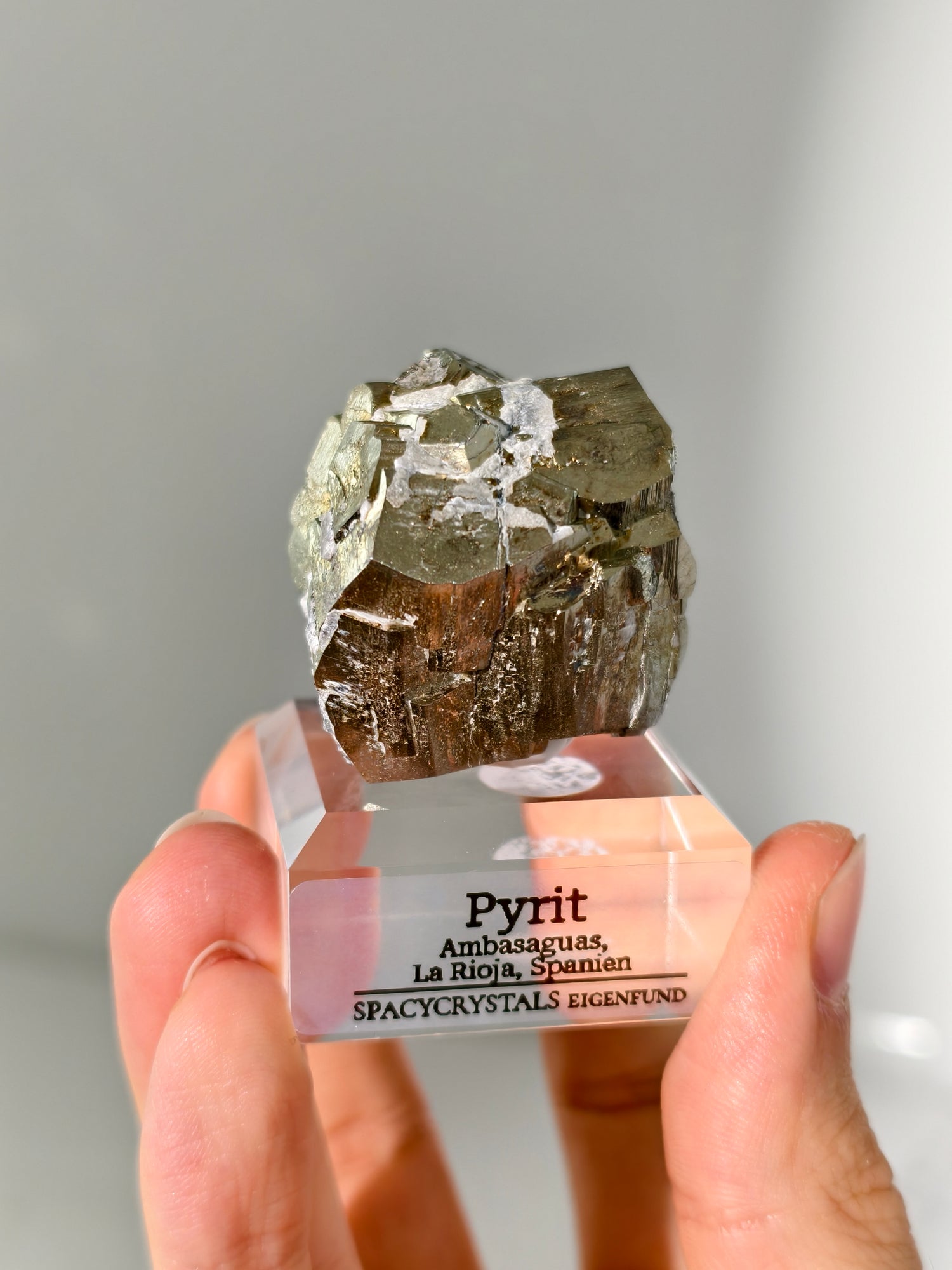 Pyrit aus Ambasaguas (Eigenfund)