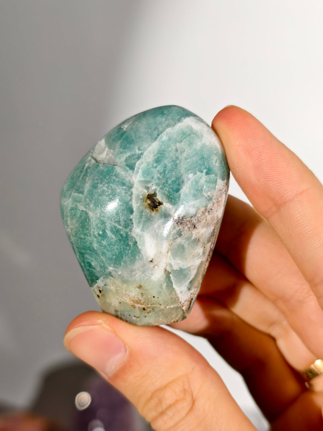 Seltene Haüyn Sodalith Mix Freiform (UV Aktiv!)