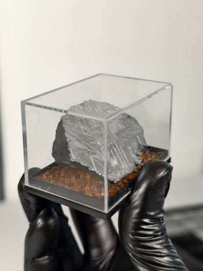 Muonionalusta Meteorit ENDSTÜCK 98,26g mit Zertifikat