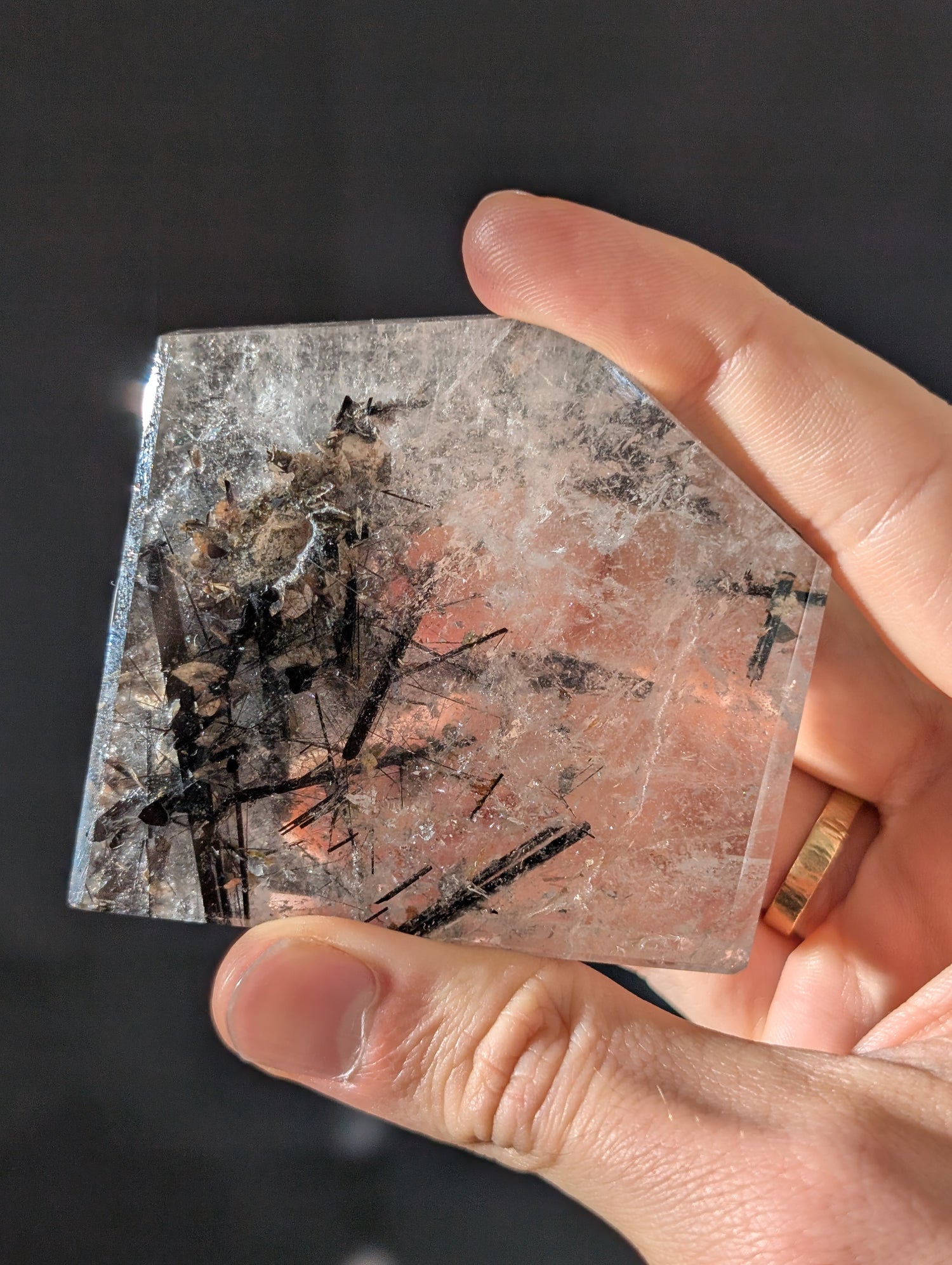 Turmalinquarz Freiform (selbststehend)