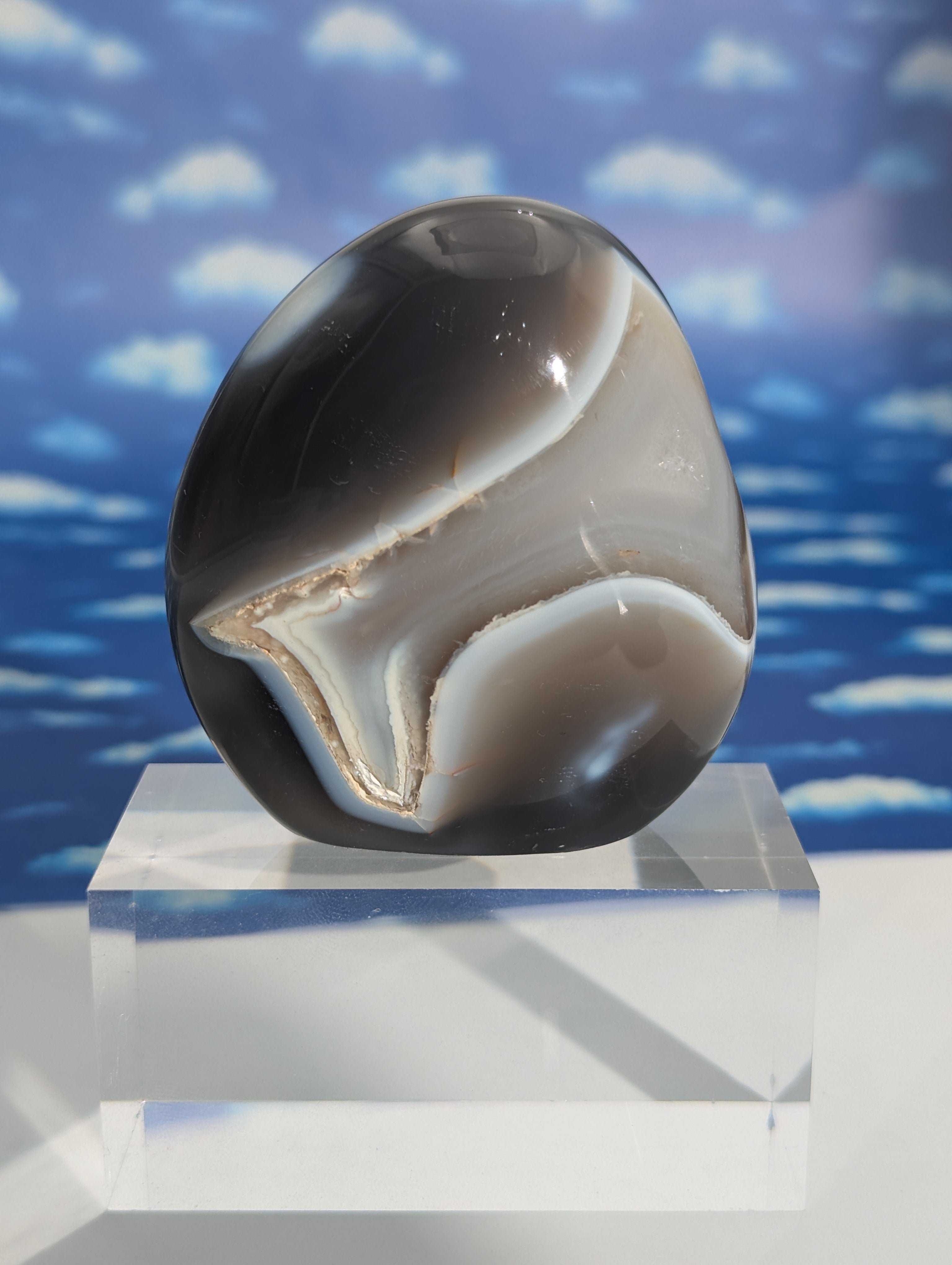 Orca Achat Freiform