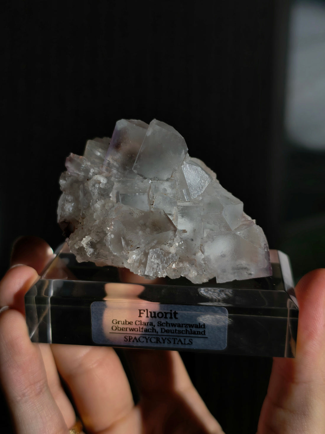 Grube Clara Fluorit mit Quarz (Schwarzwald)