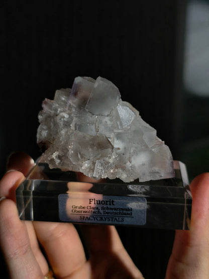 Grube Clara Fluorit mit Quarz (Schwarzwald)
