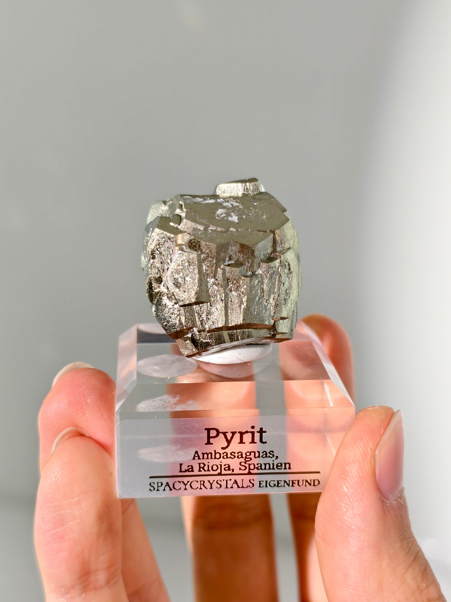 Pyrit aus Ambasaguas (Eigenfund)