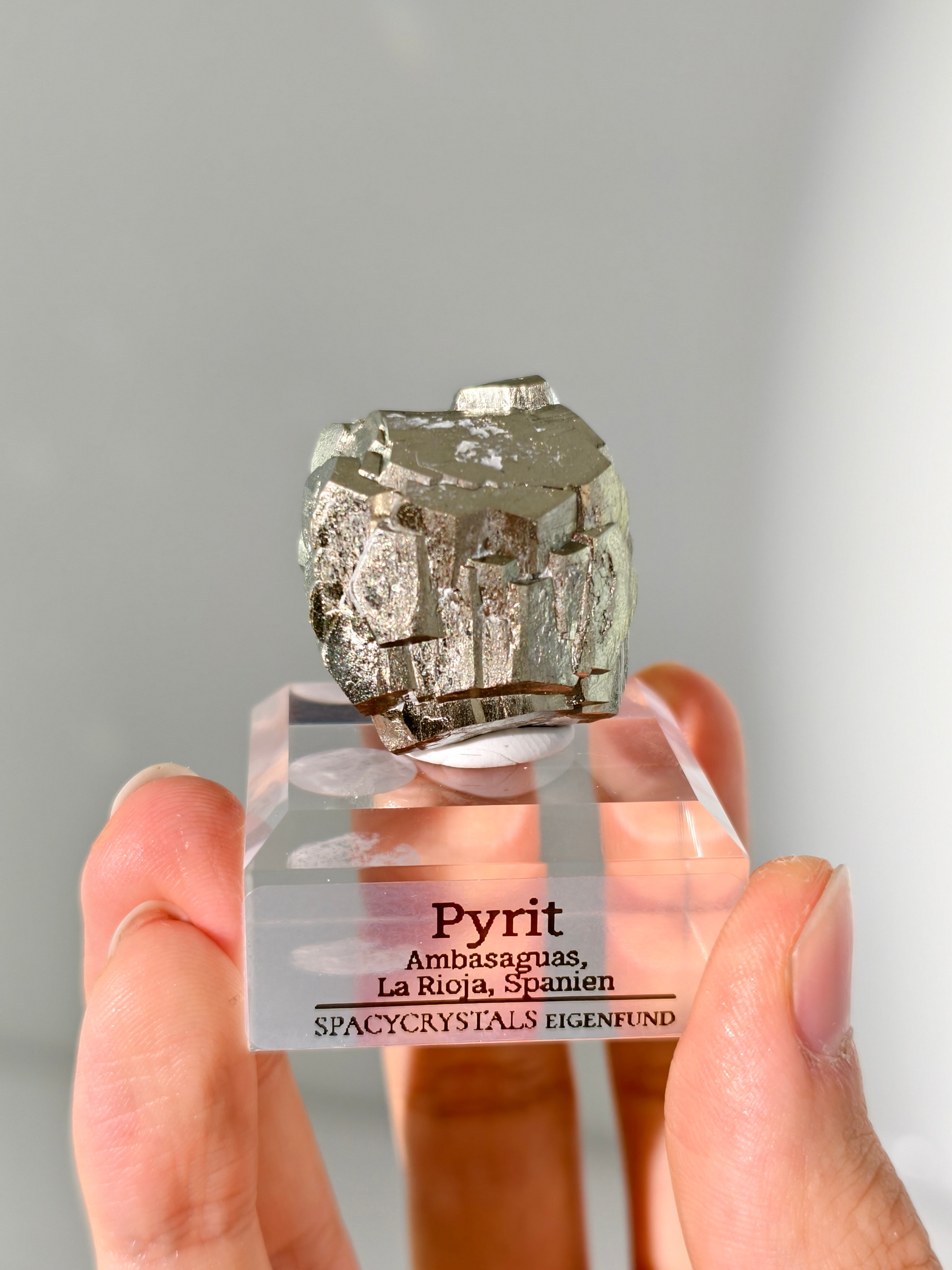 Pyrit aus Ambasaguas (Eigenfund)