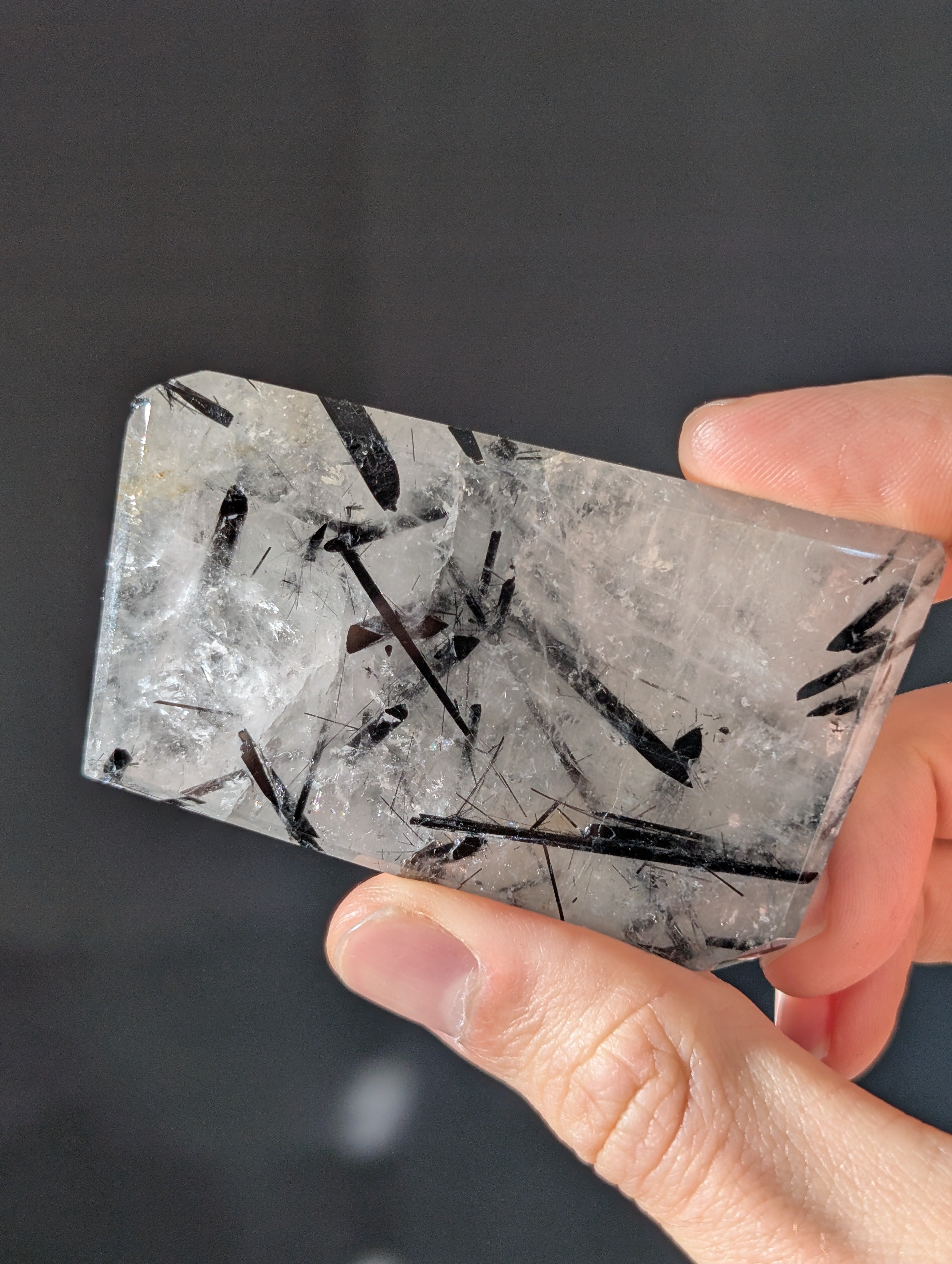 Turmalinquarz Freiform (selbststehend)