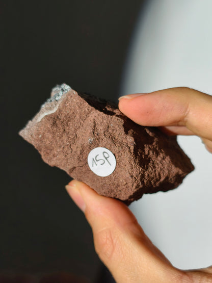 Schimmernder Pyrolusit aus Marokko