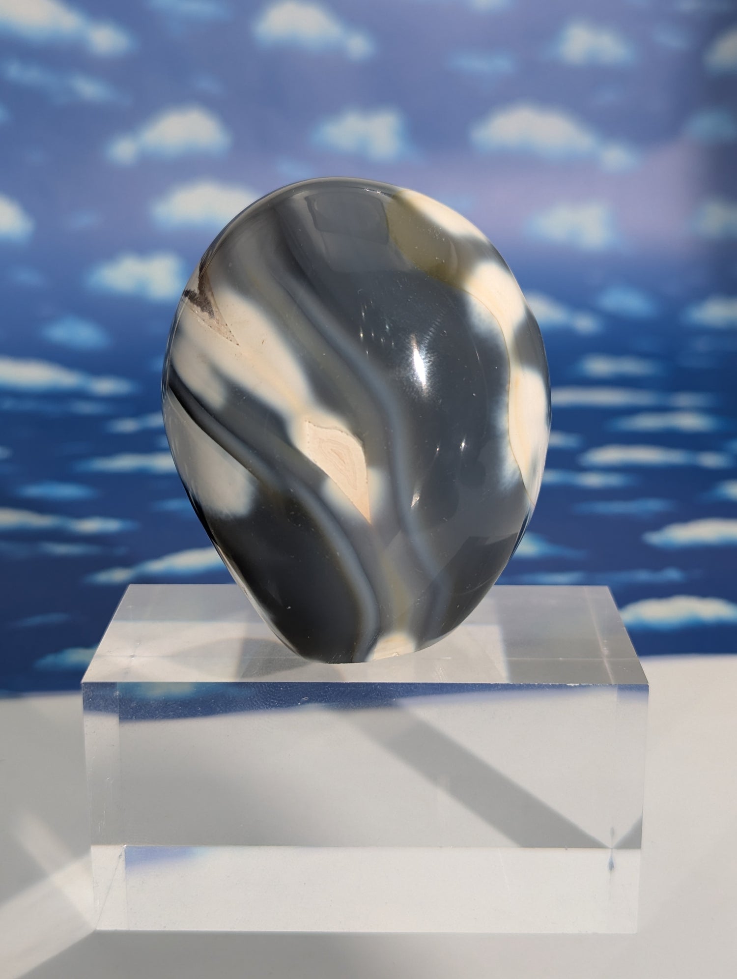 Orca Achat Freiform