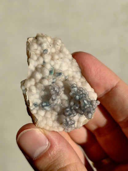 Chrysokoll in Chalcedon aus Indonesien Neu!