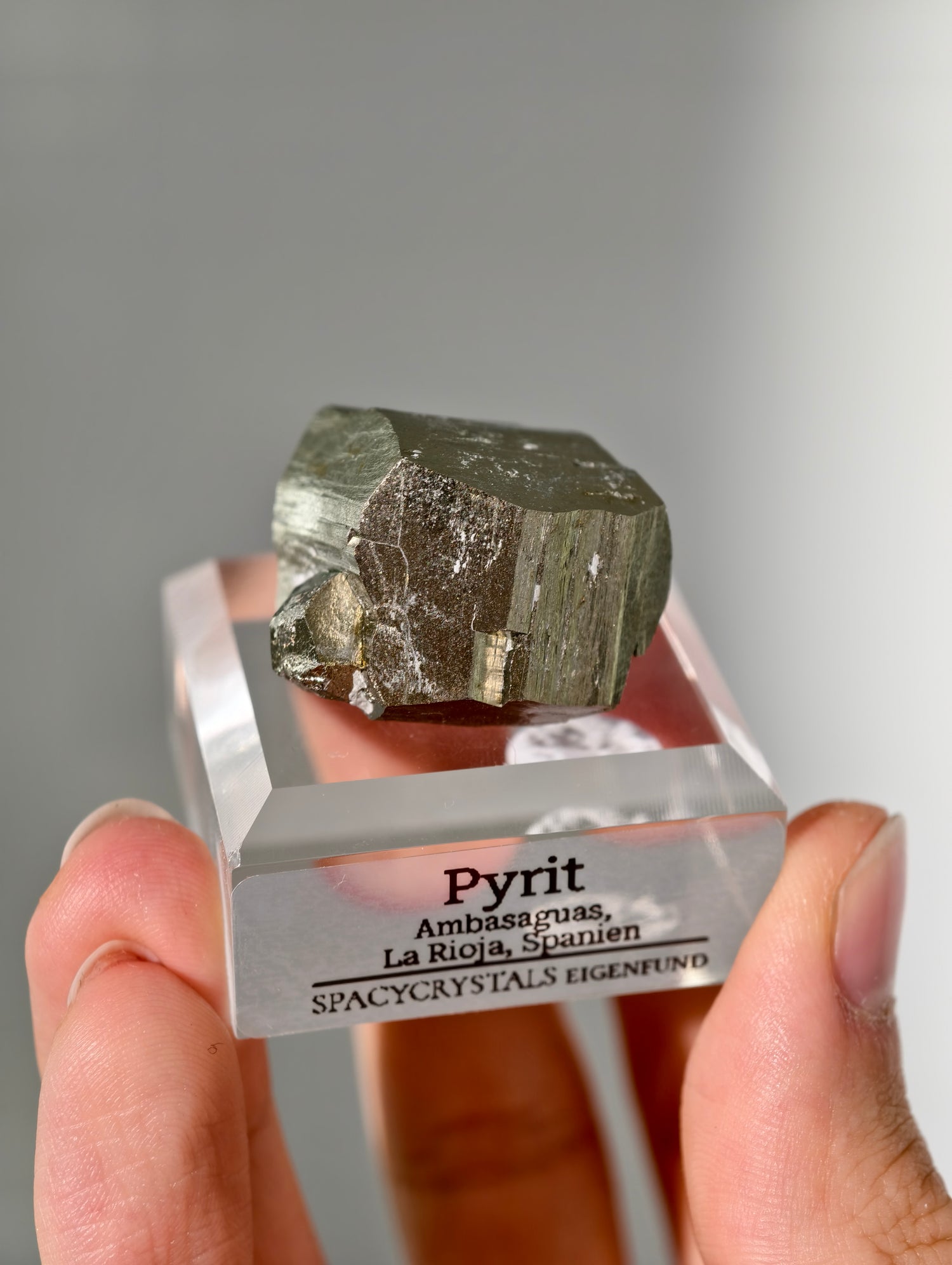 Pyrit aus Ambasaguas (Eigenfund)