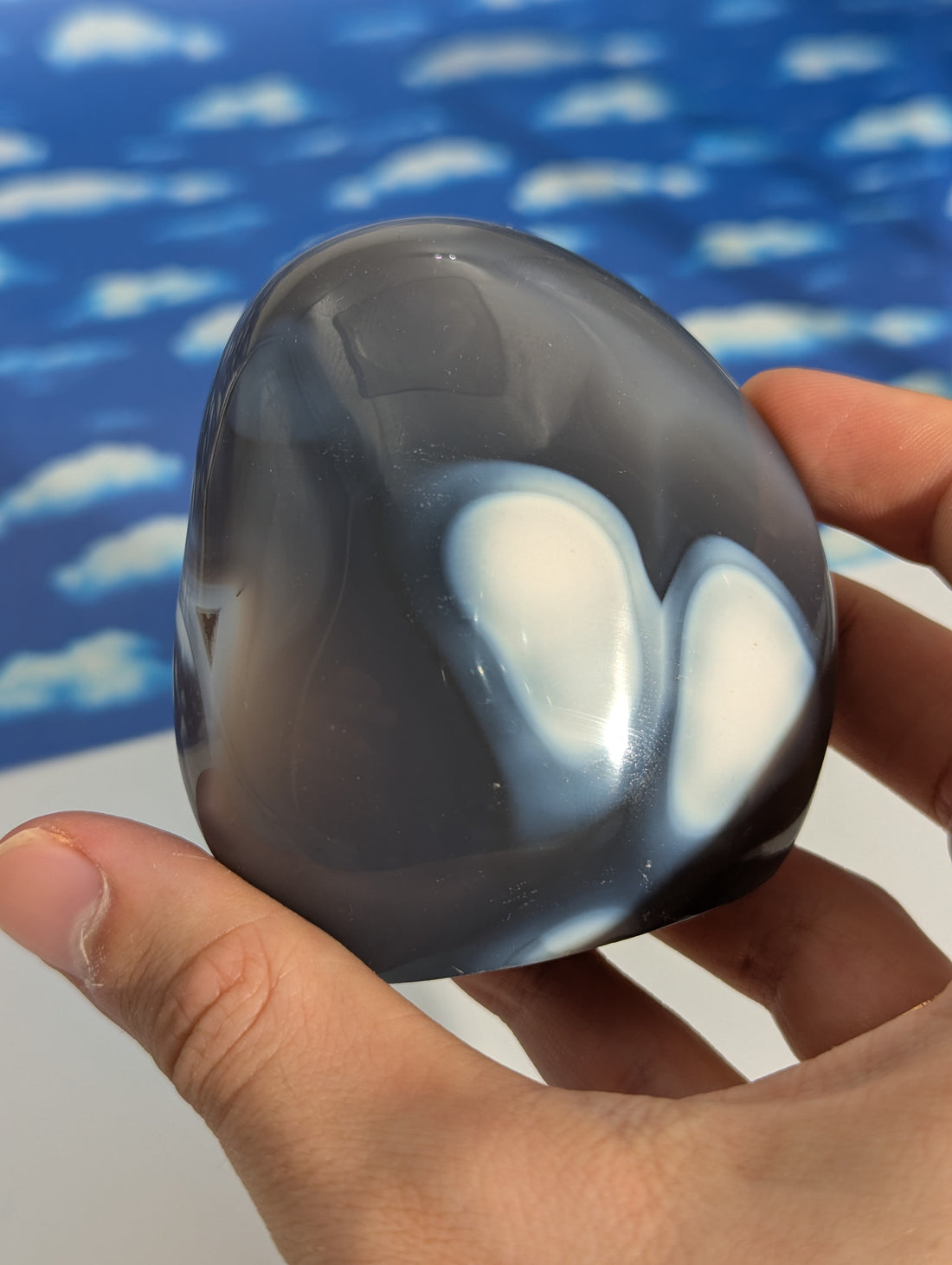 Orca Achat Freiform