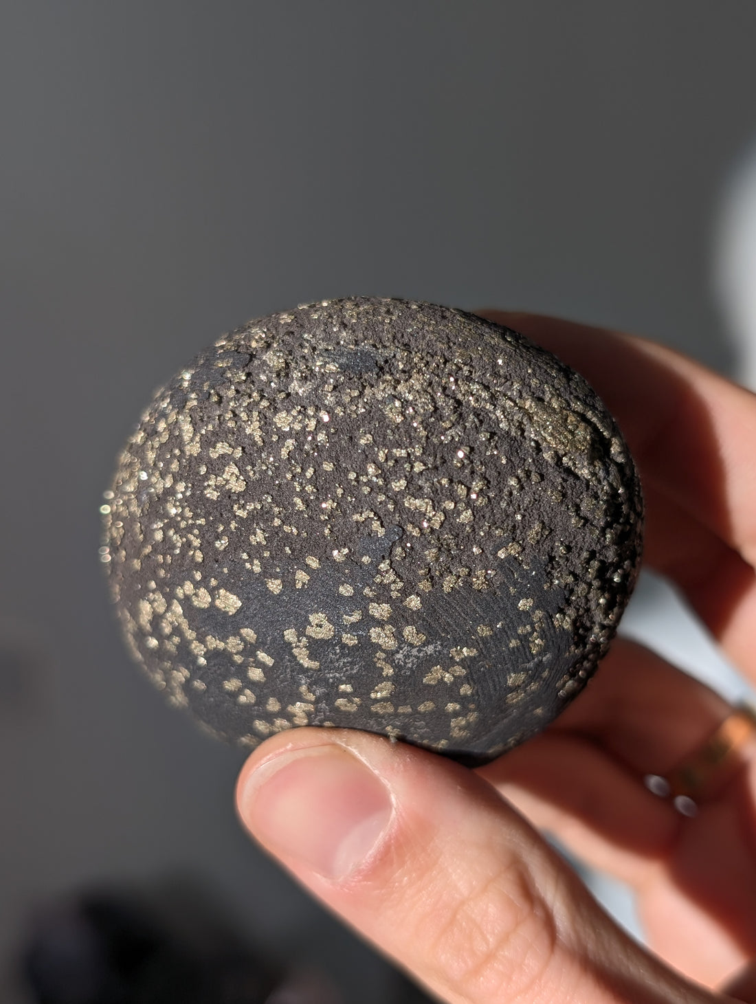 Pyrit Konkretion Schiefer Kugel