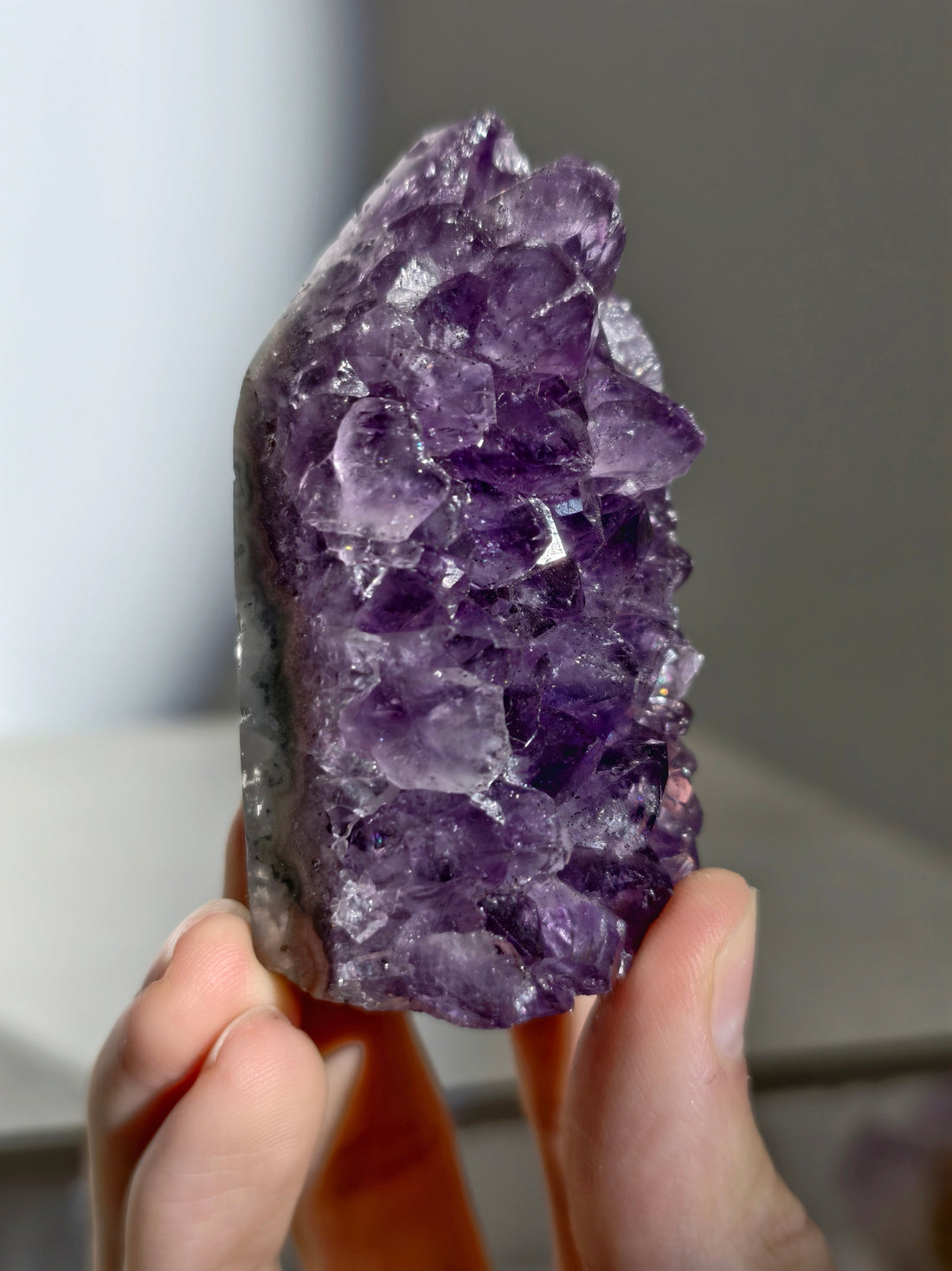 Druzy Amethyst Turm aus Brasilien