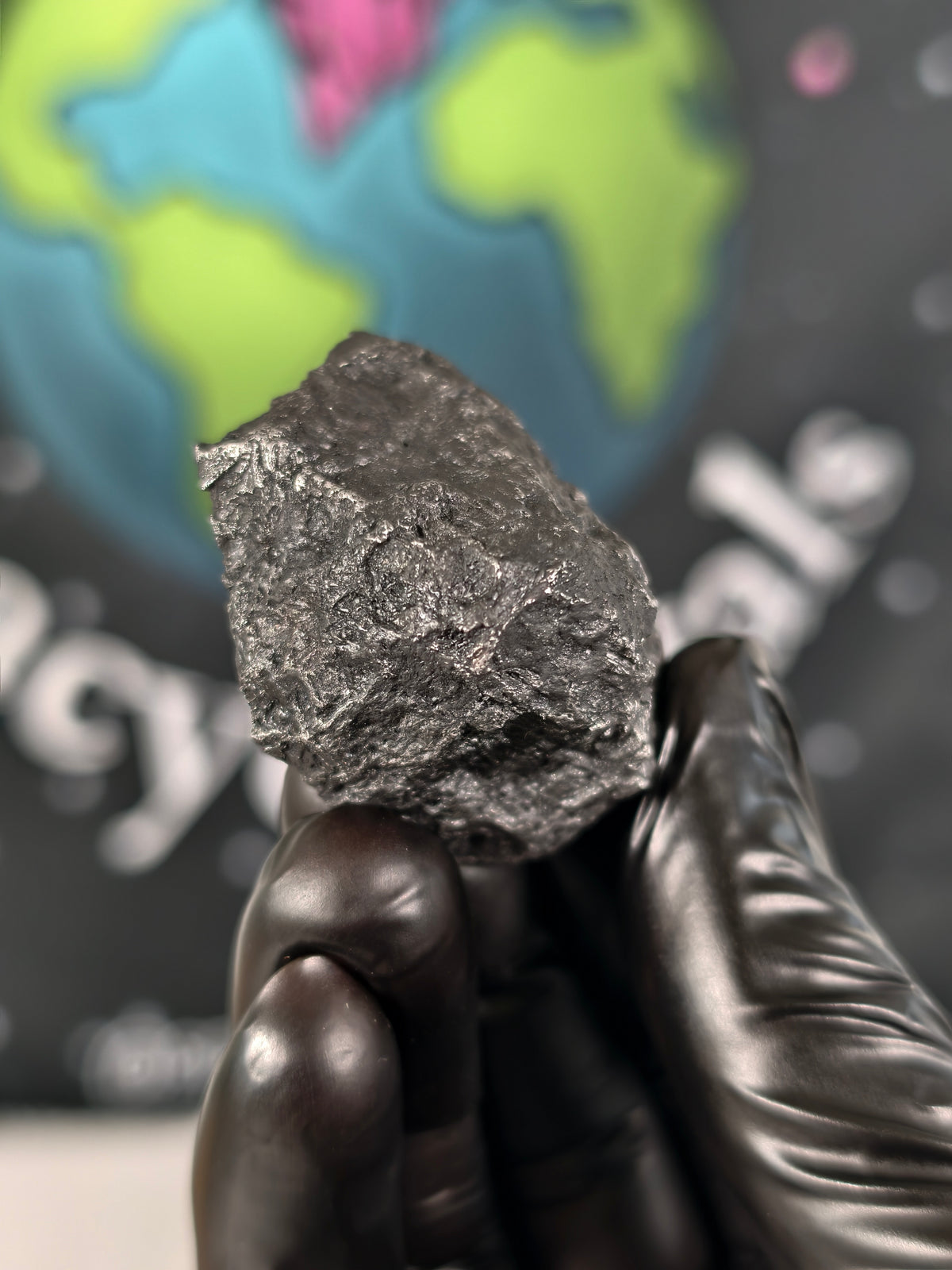 Muonionalusta Meteorit ENDSTÜCK 98,26g mit Zertifikat
