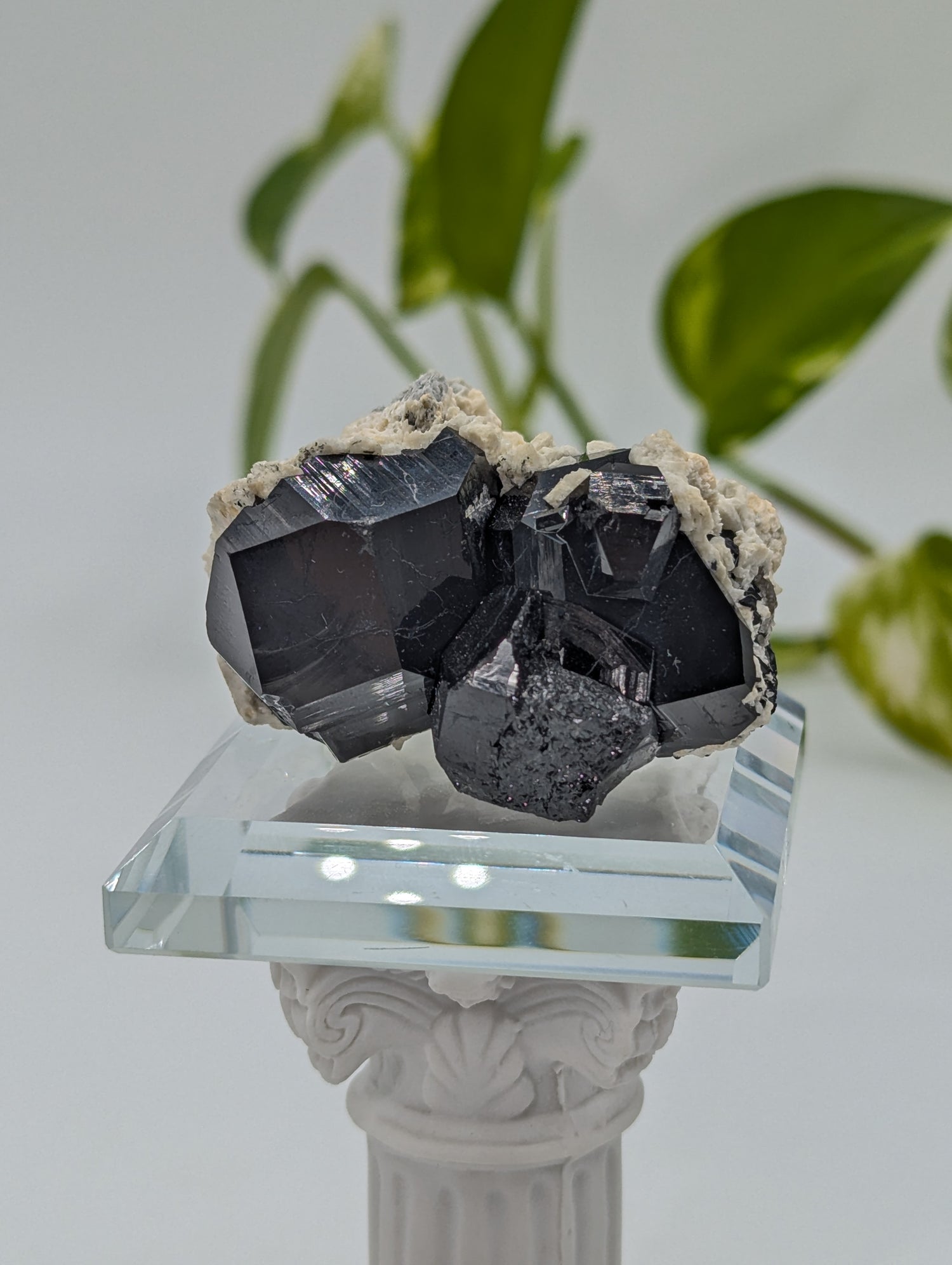 Schwarzer Turmalin (Schörl) aus Erongo