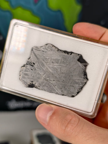 Muonionalusta Meteorit Scheibe 18,17g mit Zertifikat