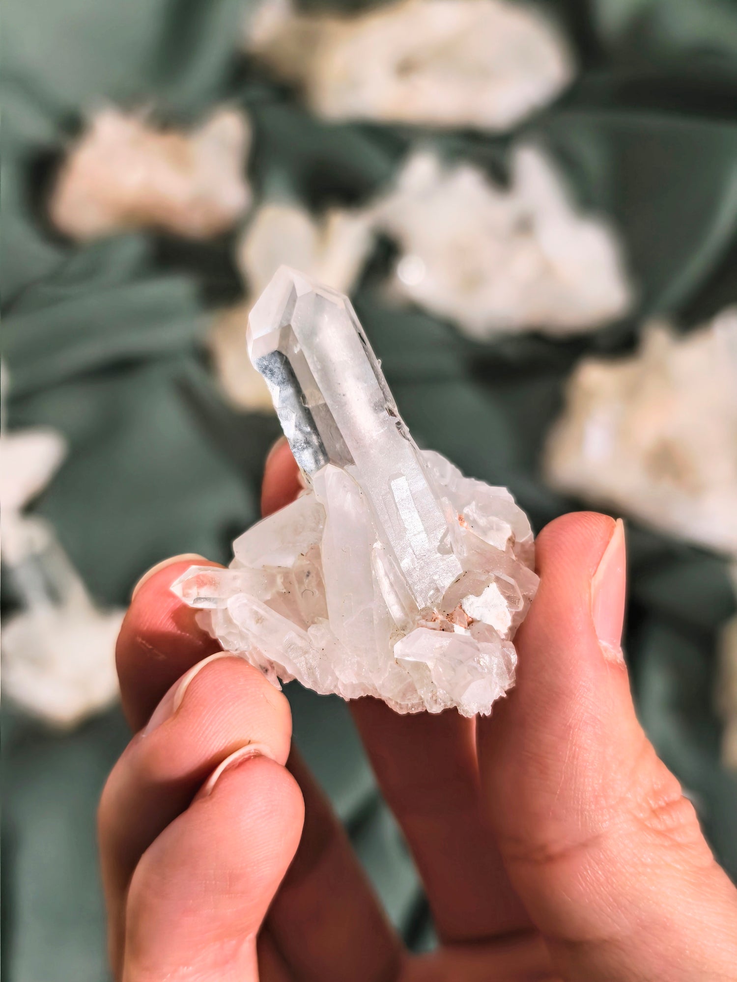 Bergkristall Stufen aus Brasilien (Größen S-L)