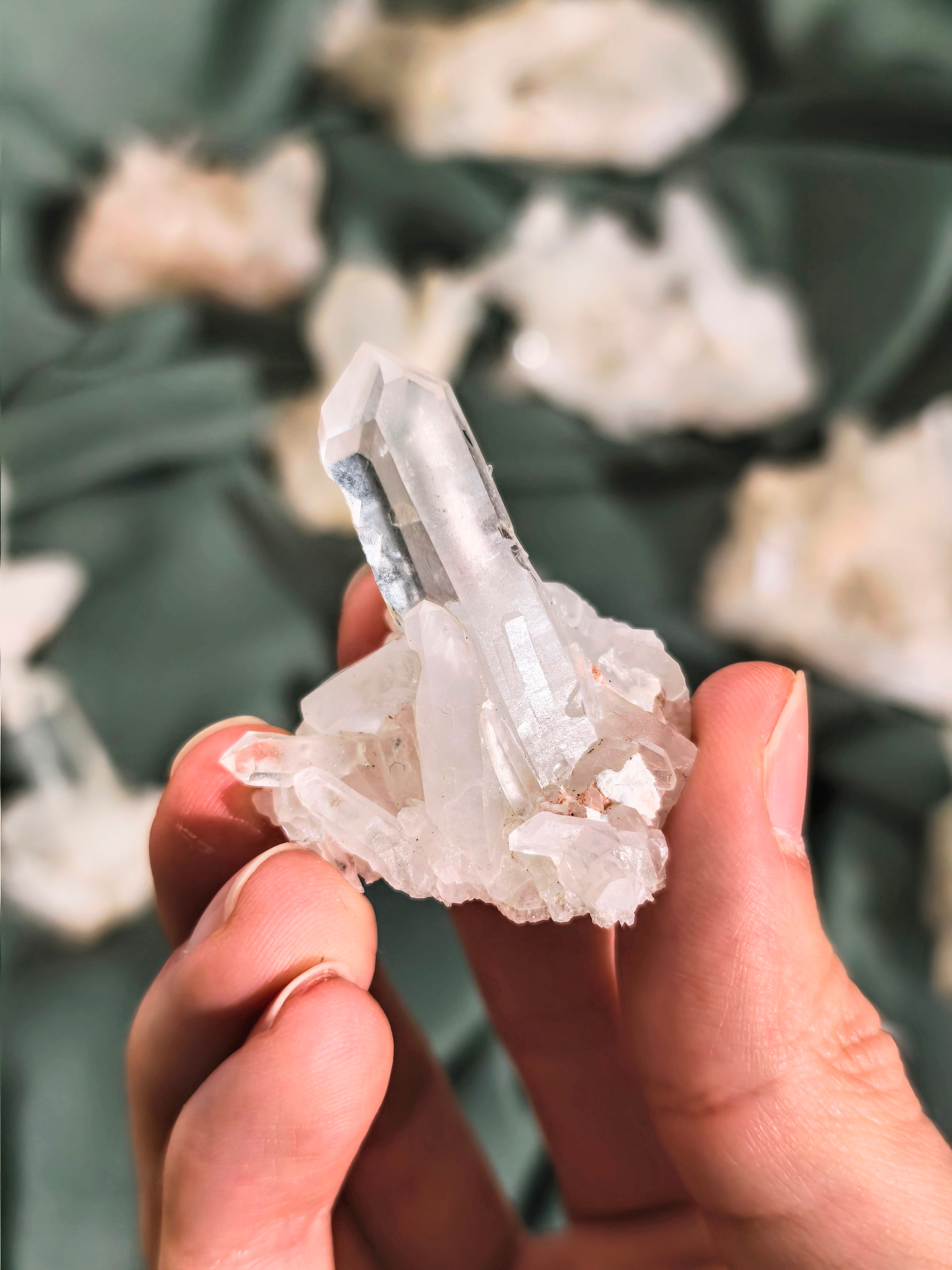 Bergkristall Stufen aus Brasilien (Größen S-L)