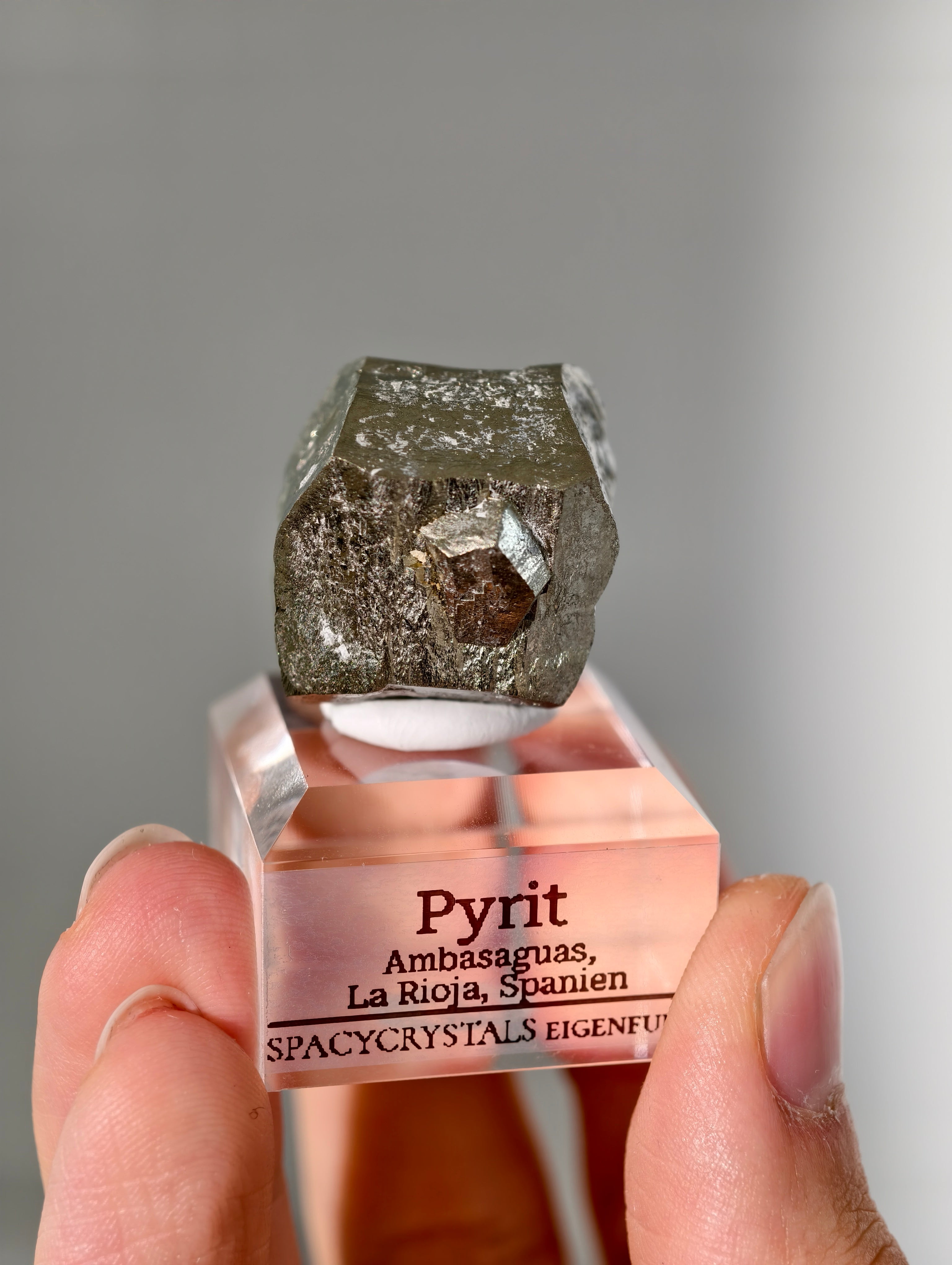 Pyrit aus Ambasaguas (Eigenfund)