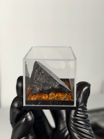 Muonionalusta Meteorit ENDSTÜCK 98,26g mit Zertifikat