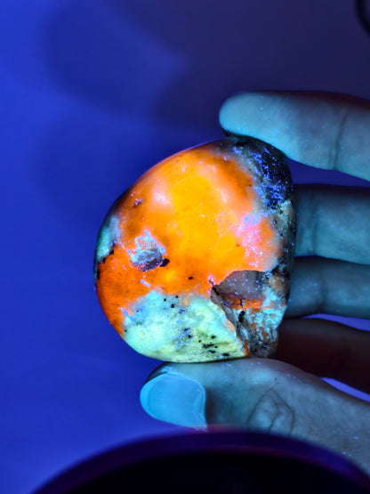 Seltene Haüyn Sodalith Mix Freiform (UV Aktiv!)