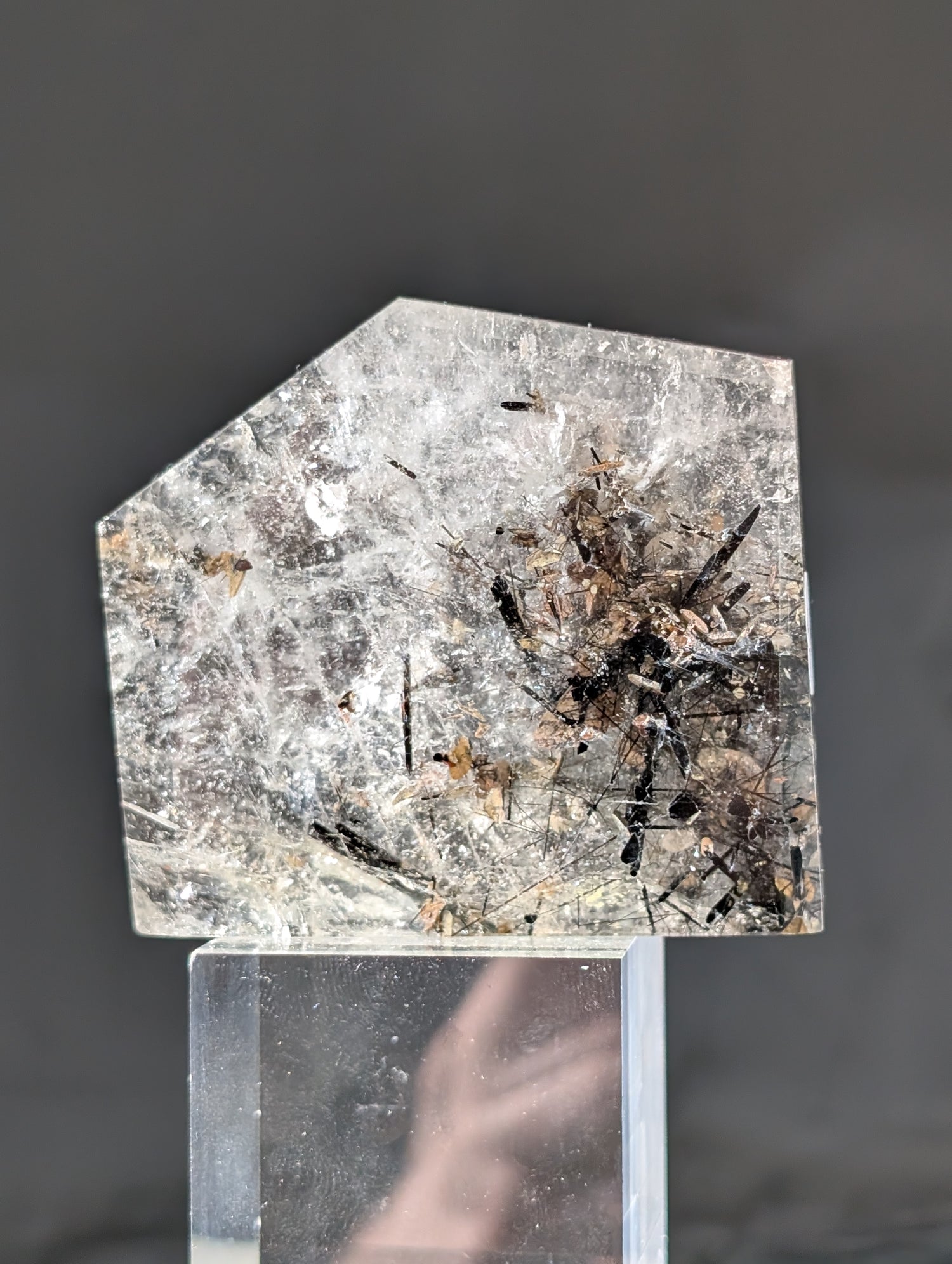 Turmalinquarz Freiform (selbststehend)