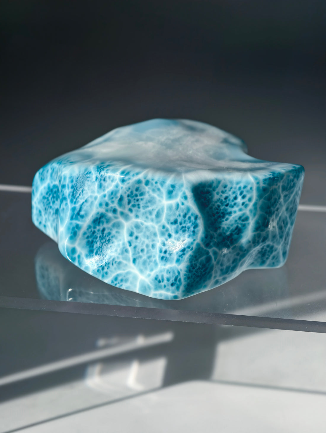 Larimar Freiform 🩵 hohe Qualität