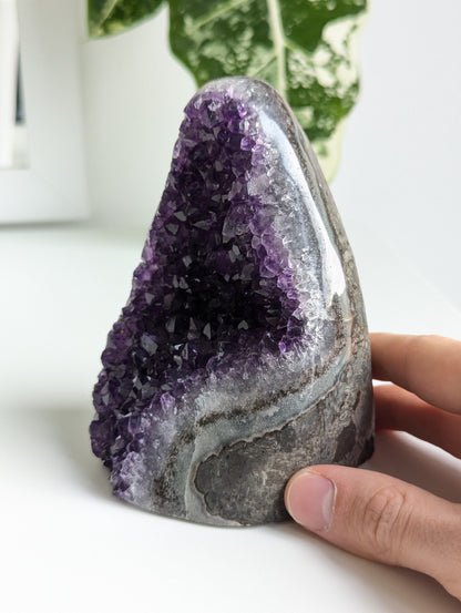 Amethyst Druse AA-Qualität aus Uruguay I