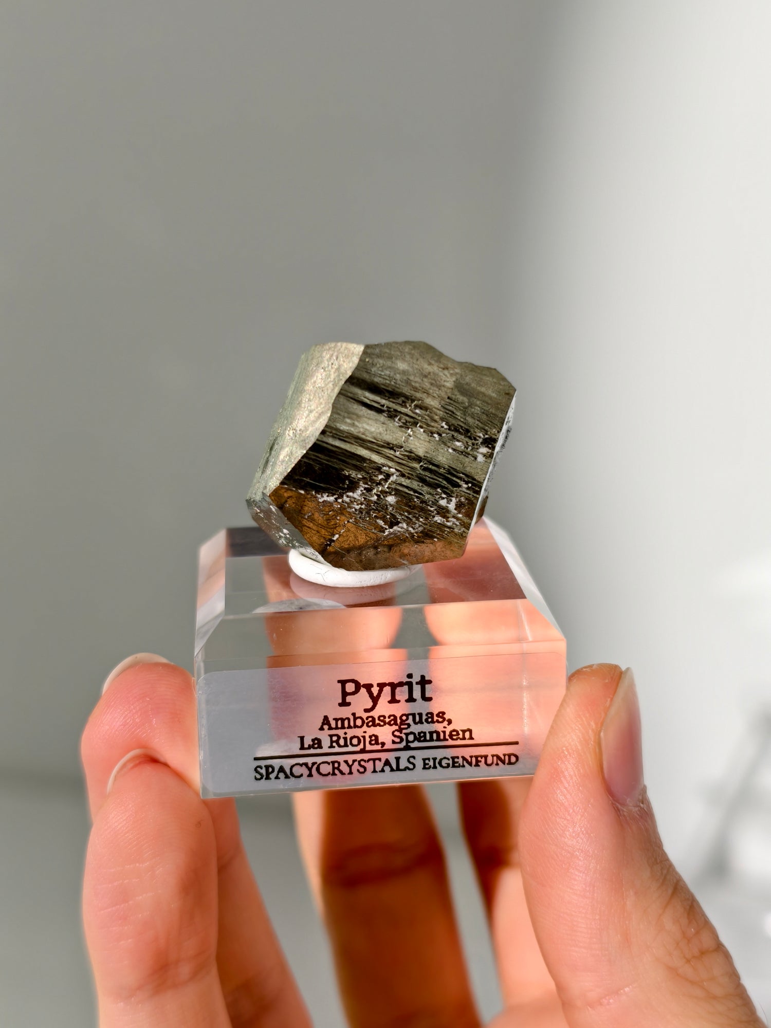 Pyrit aus Ambasaguas (Eigenfund)