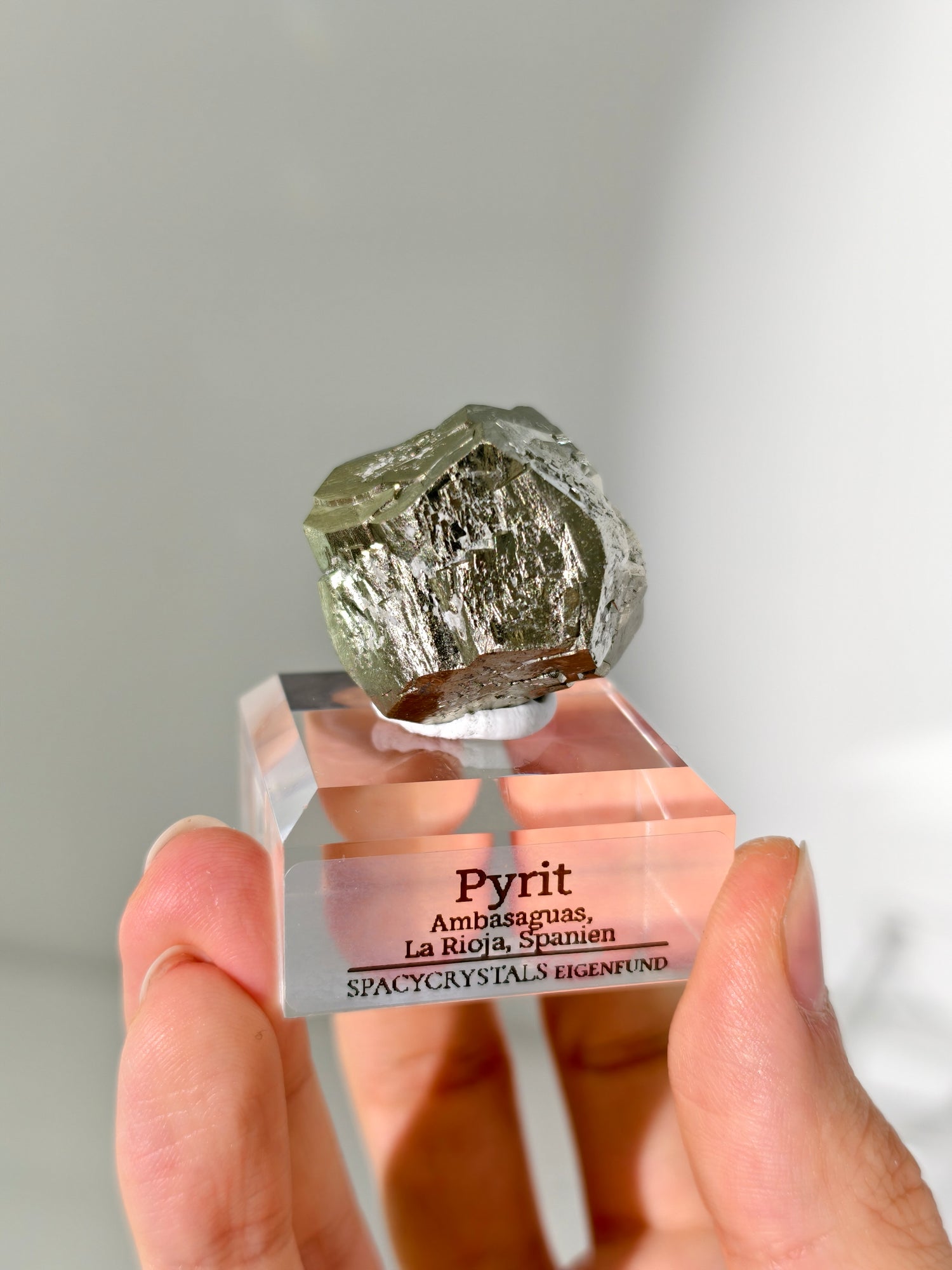 Pyrit aus Ambasaguas (Eigenfund)