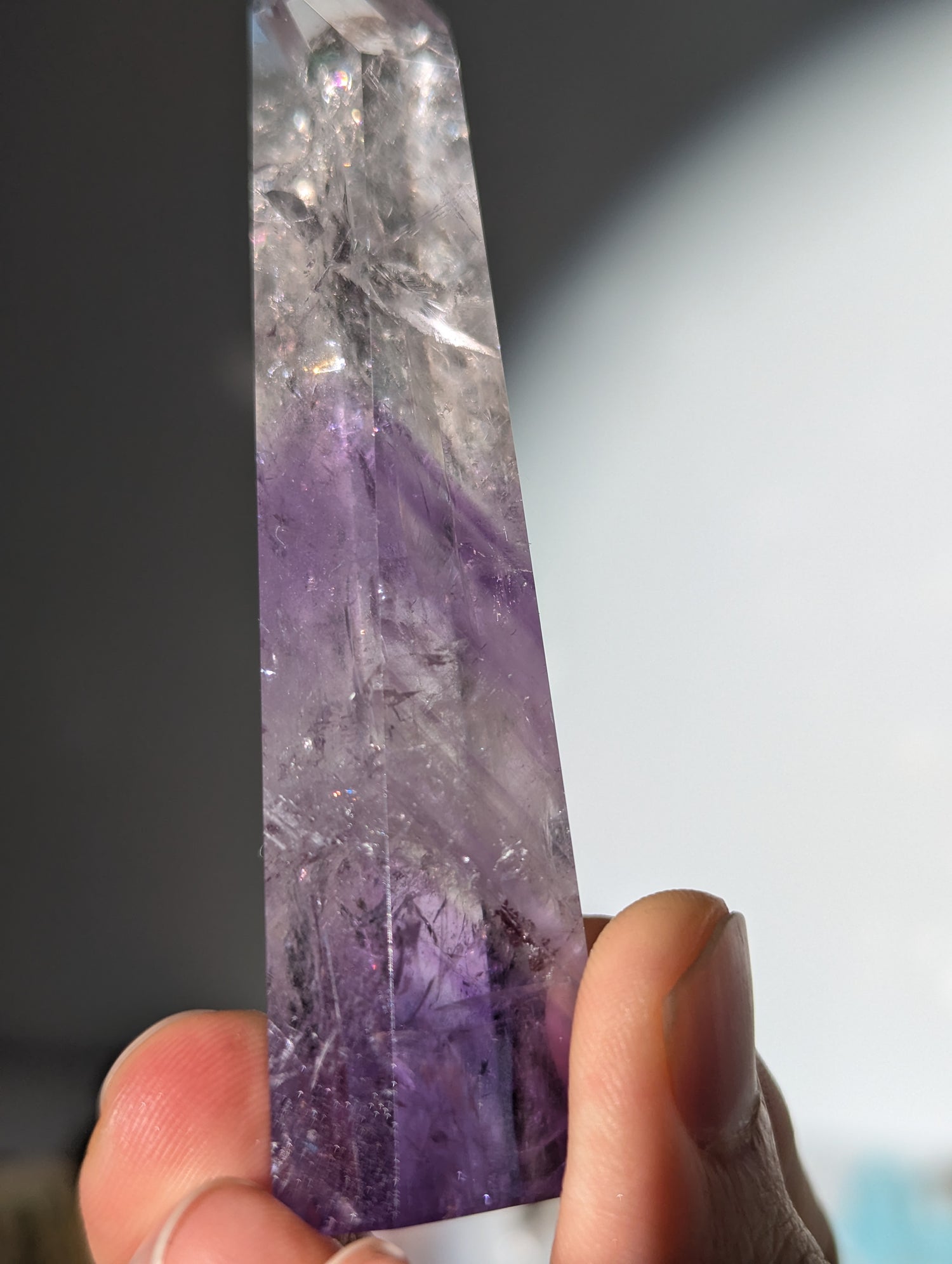 Phantom Amethyst Turm aus Brasilien