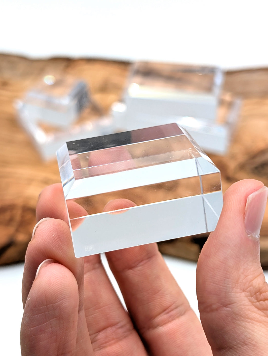 *Neu* Premium Acrylglas Podeste 2cm Höhe!