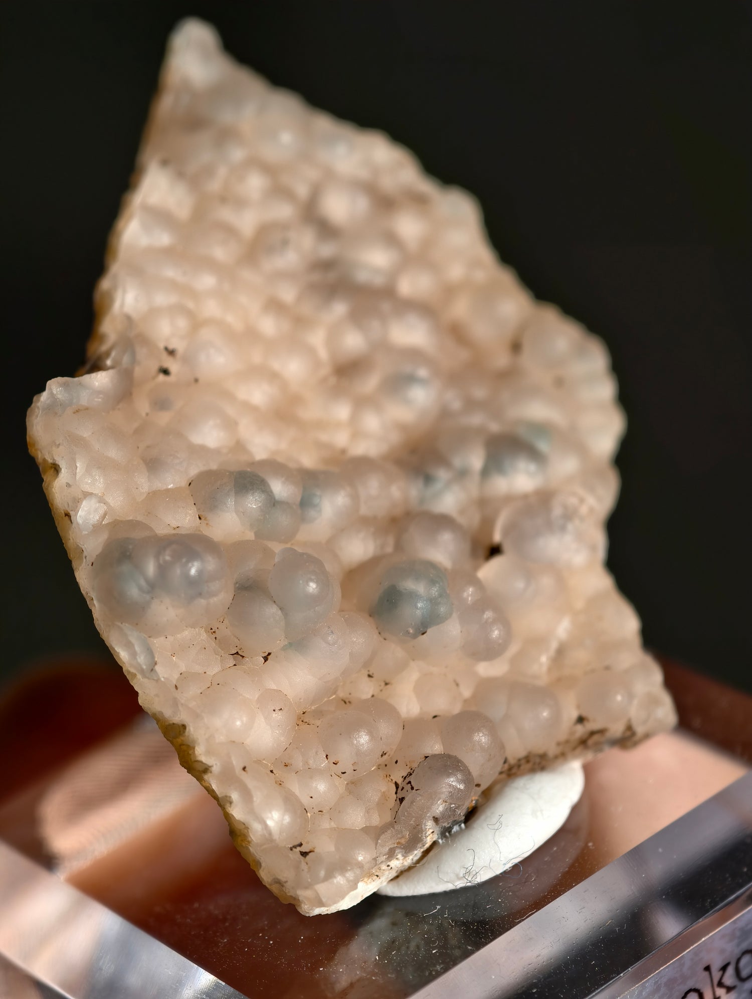 Neufund! Chrysokoll in Chalcedon aus Indonesien