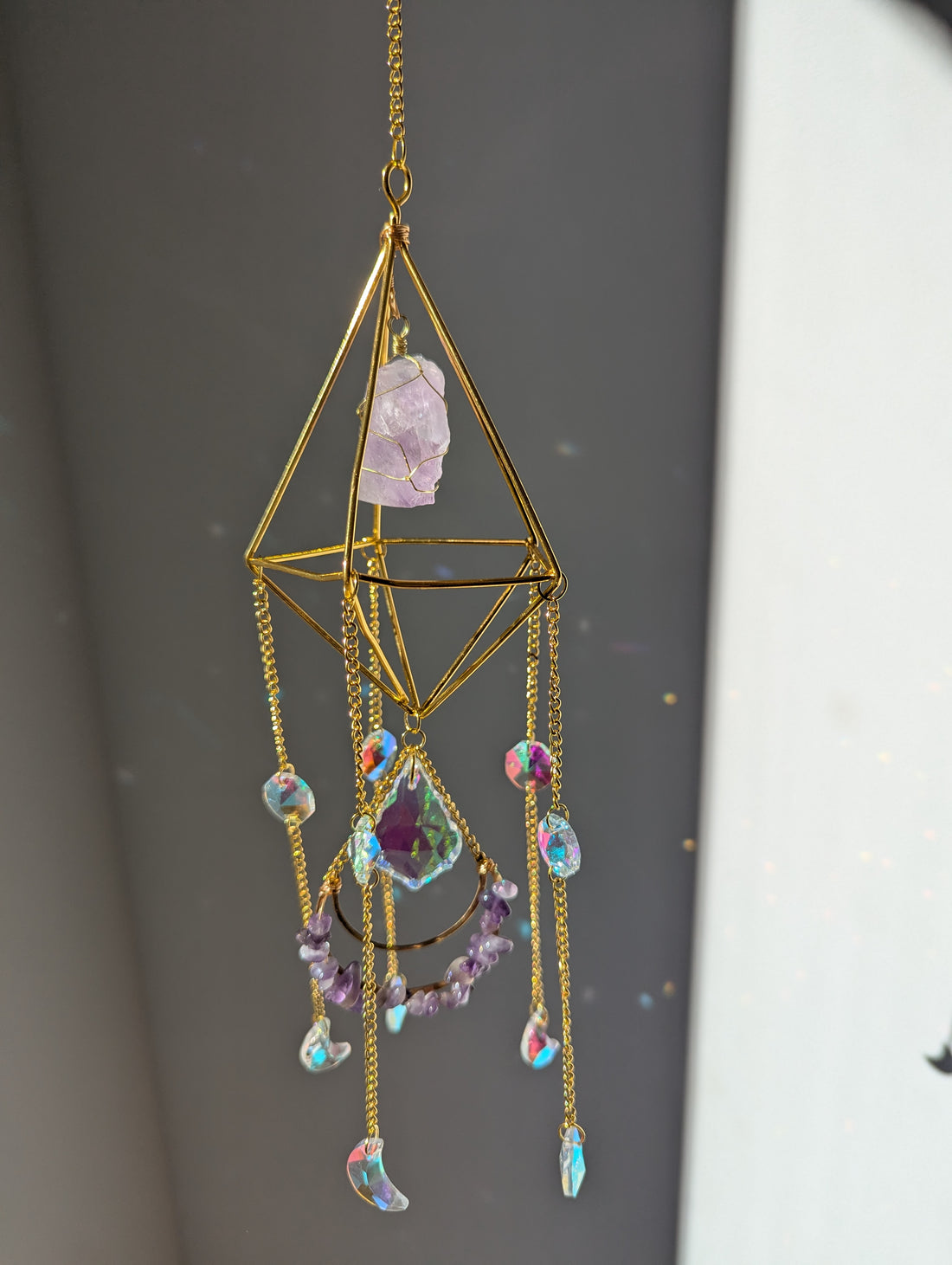 Sonnenfänger Amethyst Kristall