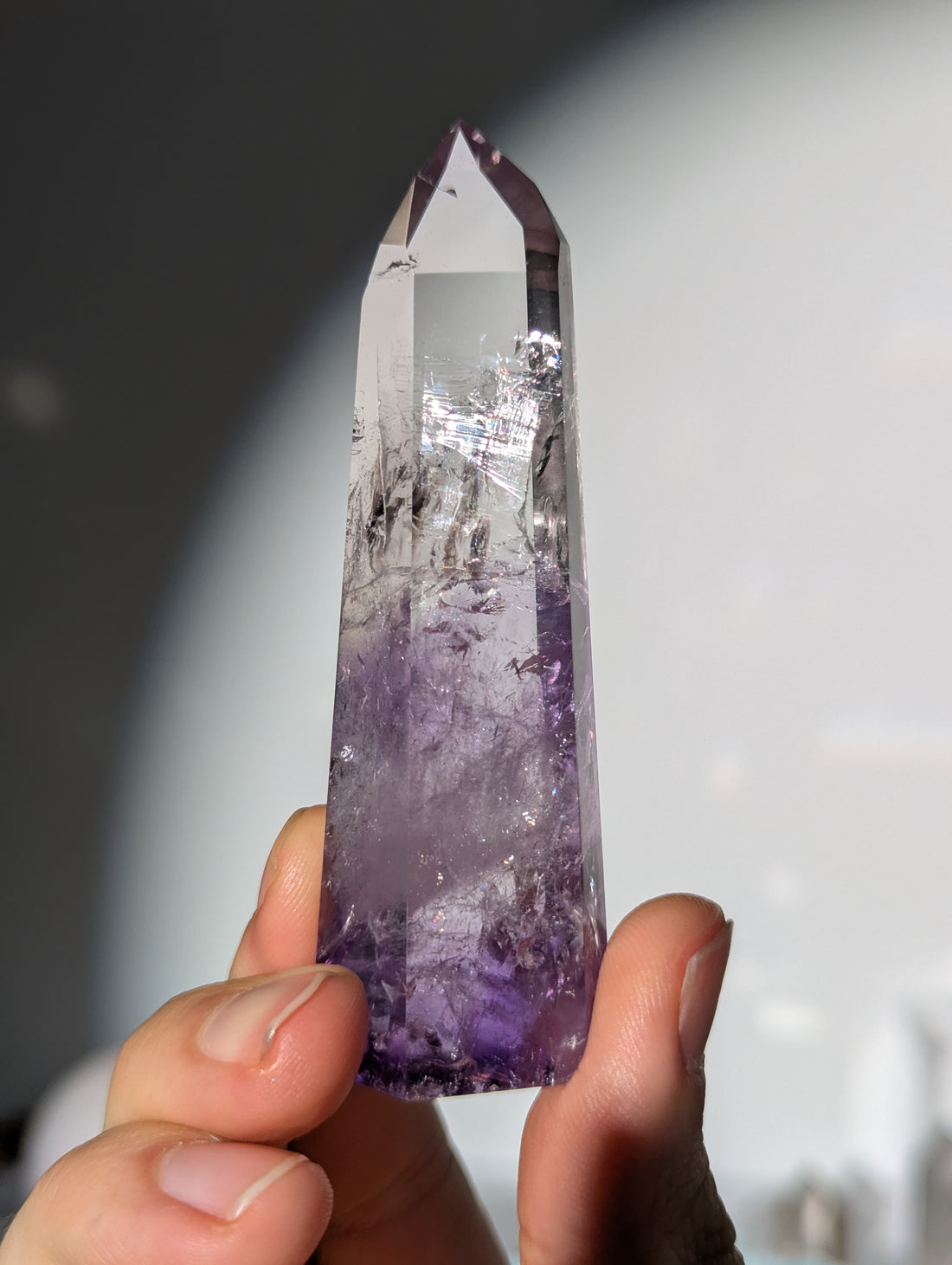 Phantom Amethyst Turm aus Brasilien