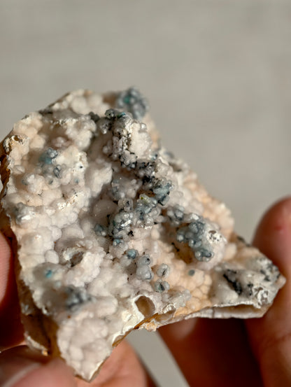 Chrysokoll in Chalcedon aus Indonesien Neu!