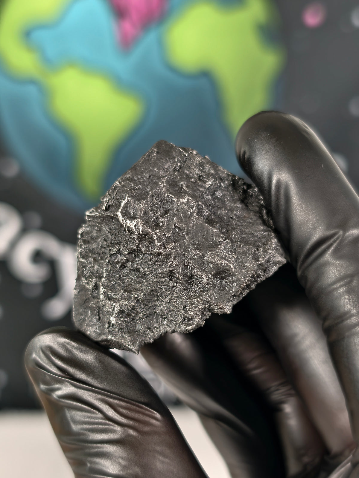 Muonionalusta Meteorit ENDSTÜCK 98,26g mit Zertifikat