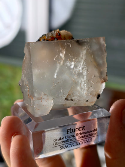 Großer Grube Clara Fluorit Würfel (Schwarzwald)