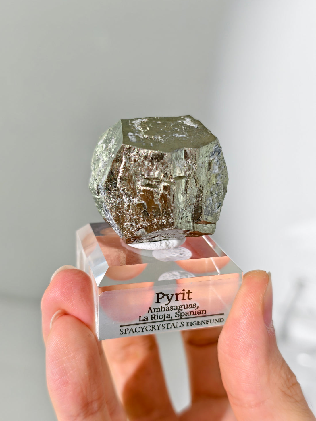 Pyrit aus Ambasaguas (Eigenfund)